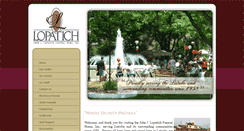 Desktop Screenshot of lopatich.com